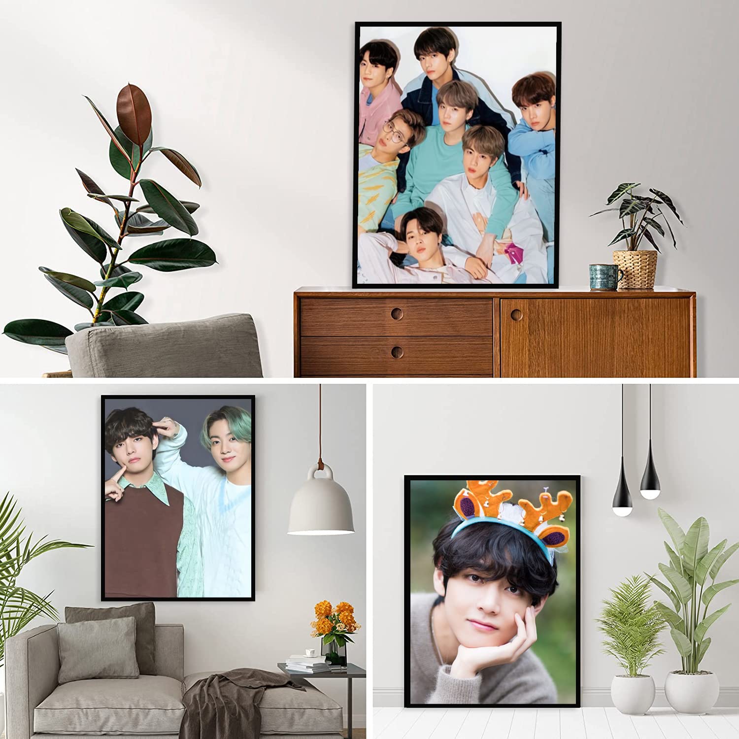 Amazon.co.jp: LEADINTOP ダイヤモンドアート 福袋 4枚 bts 丸いビーズ